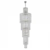 Valencia E 1.11.50.501 N Подвесная люстра каскадная Arti Lampadari Valencia E 1.11.50.501 N (220V, хрусталь, на цепи)