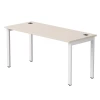 254S008GU9003 Стол прямой Everprof EVO (ЭВО) на металлокаркасе 1580х670х755 мм Кашемир/Белый 254S008GU9003