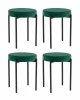 УТ000043140 Табурет Бриф Original велюр зеленый 4 шт. Stool Group УТ000043140