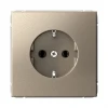 GAL000543S Розетка с заземлением (шампань) Systeme Electric GAL000543S
