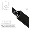 A680206 Теневой профиль под натяжной потолок Arte Lamp Gap A680206