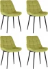 УТ000035412 Стул Флекс велюр оливковый 4 шт. Stool Group арт.УТ000035412