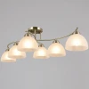 IL0909-6CSQ-26 AB ELITE Потолочная люстра на штанге ILLUMICO IL0909-6CSQ-26 AB ELITE