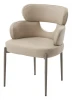 626M05990 Стул ВАЛТЕР (VALTER) HF017-02 Бежевый, экокожа / Латте каркас, ®DISAUR M-City 64682