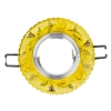 DLS-L150 GU5.3 GLASSY/YELLOW Встраиваемый точечный светильник Fametto Luciole DLS-L150 GU5.3 GLASSY/YELLOW (220V, круглые, розы)