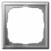 GAL000301 Рамка на 1 пост (алюминий) Systeme Electric GAL000301