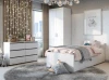 536242 Кровать Woodville Валенсия комплектация 1 белый текстурный