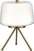 SL6127.304.01 Настольная лампа ST Luce Pandora SL6127.304.01 Латунь/Белый, Прозрачный LED 1*16W 3000K