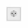GAL001343 Розетка с заземлением (лотос) Systeme Electric GAL001343