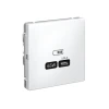 GAL001327 Розетка с быстрой зарядкой USB Type-C 65Вт (лотос) Systeme Electric GAL001327