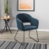 410118163h_Diag blue_черн Стул R-Home Oscar Diag blue/Линк