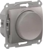 GSL001223 Диммер 400Вт (платина) Systeme Electric Glossa GSL001223
