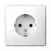 GAL000143 Розетка с заземлением (белый) Systeme Electric GAL000143