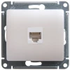 GSL000681K Розетка Ethernet RJ-45 (перламутр) Systeme Electric Glossa GSL000681K