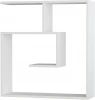 LEV00901 Полка Фигурная LABY SHELF (Дерево/Белый) LEVE