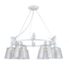 A4289LM-6WH Подвесная люстра Arte Lamp Passero A4289LM-6WH (220V, на тросе, птички)