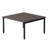 254S019DK9005 Бенч-система на 2 места Everprof EVO (ЭВО) на металлокаркасе 1380х670(1370)x755 Дуб Пасадена/Черный 254S019DK9005