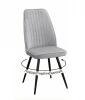 00-00084785 Стул DikLine 327 поворотный B22 GREY, ножки черные 00-00084785