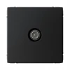 GAL001092 ТВ-розетка проходная (карбон) Systeme Electric GAL001092