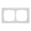 GAL330102 Рамка на 2 поста (матовый белый) Systeme Electric GAL330102