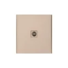KR-78-0723-8 Розетка TV с/у шелк Kranz Strong KR-78-0723-8