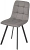 688M06120 Стул РИЧИ, цвет H-61 Кварцевый, велюр / черный каркас M-City 64647