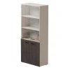 254H004GU/DK/ Шкаф комбинированный Everprof EVO (ЭВО) 800х383x1835 Кашемир/Дуб Пасадена 254H004GU/DK/
