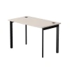 254S002GU9005 Стол прямой Everprof EVO (ЭВО) на металлокаркасе 1180х670х755 мм опоры 45гр Кашемир/Черный 254S002GU9005
