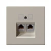 FD6106SH Розетка Ethernet RJ-45 двойная (сахара) Jasmart FD FD6106SH