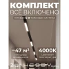 HSBL_kompl_S001_VI4B4K Трековая система в сборе встраиваемая однофазная 220V Hesby Lighting Skylite №1 HSBL_kompl_S001_VI4B4K