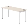 254S004GU9003 Стол прямой Everprof EVO (ЭВО) на металлокаркасе 1580х670х755 мм опоры 45гр Кашемир/Белый 254S004GU9003