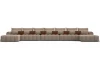 138161 Диван П-образный Лига-139 НПБ Мегалонг Лига Диванов 138161