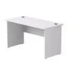 254S011W3 Стол прямой Everprof EVO (ЭВО) опоры ЛДСП 1380х670х755 мм Белый 254S011W3
