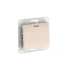 GSL000263S Переключатель одноклавишный с подсветкой (бежевый) Systeme Electric GSL000263S