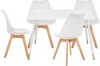 533225 Стол кухонный Woodville Акура white / wood