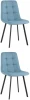УТ000037230 Стул Chilly рогожка голубой 2 шт. Stool Group (арт.УТ000037230)