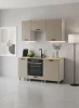 00-00302090 МК Аленушка 1,6м в.5 Орешник Матовый Вижен,скоба черный,сонома Аленушка 00-00302090