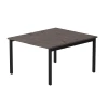 254S018DK9005 Бенч-система на 2 места Everprof EVO (ЭВО) на металлокаркасе 1180х670(1370)x755 Дуб Пасадена/Черный 254S018DK9005