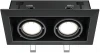 DL008-2-02-B Встраиваемый светильник Metal Modern GU10 2x50Вт Maytoni Technical DL008-2-02-B (220V)