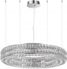 4927/98L Подвесная люстра Odeon Light Panta 4927/98L хром/металл/хрусталь LED 98W 4000K 5850Лм (220V, на тросе, кольцо)