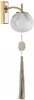 5432/1W Бра Odeon Light Fiolent 5432/1W золотой(под латунь)/стекло/кисточка/агат E14 1*40W (220V, подвески)