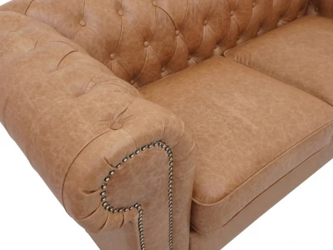 Диван Chester Classic ОГОГО (арт.329630), (Ткань/Коричневый)