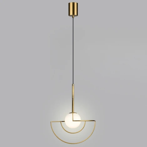 Подвесной светильник Odeon Light Futurum 7195/3L металл/стекло/бронза/белый IP20 LED 3W 3500K 220V