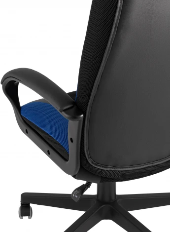 Кресло игровое ST-CYBER черный/синий Stool Group 9 УТ000035036