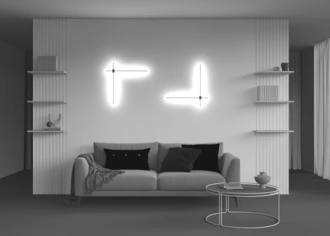Настенный светильник (бра) Pars 3000К 12Вт IP 20 LED Maytoni Technical C070WL-L12GB3K (220V)
