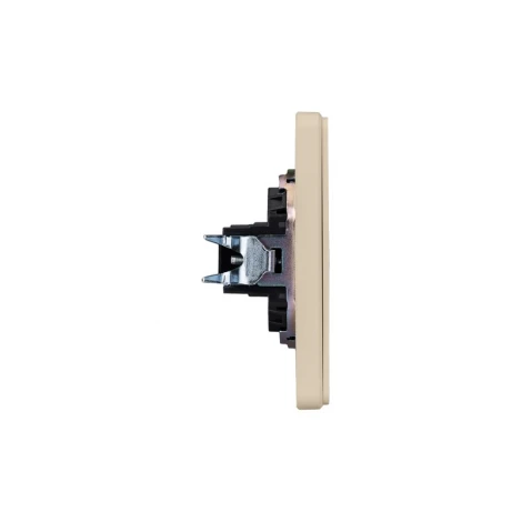 Розетка HDMI с/у шелк Kranz Round KR-78-0730-7