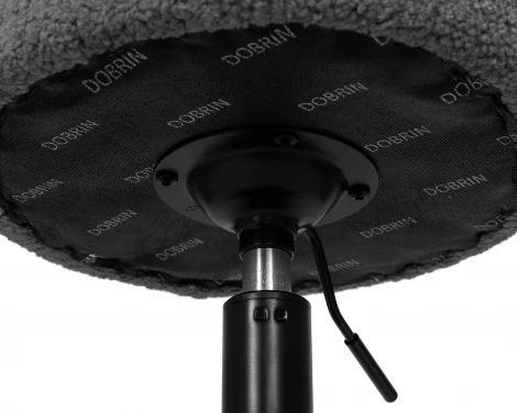 Пуф DOBRIN DANNY BLACK (темно-серое букле (16)) LM-2050_BlackBase