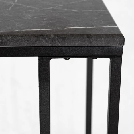 Стол придиванный BeautyStyle 30 торос графит софт/черный Mebelik 009573