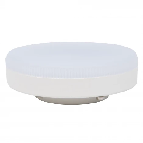 Лампочка светодиодная таблетка белая GX53 10W 4000K Uniel LED-GX53-10W/NW/GX53/FR PLZ01WH