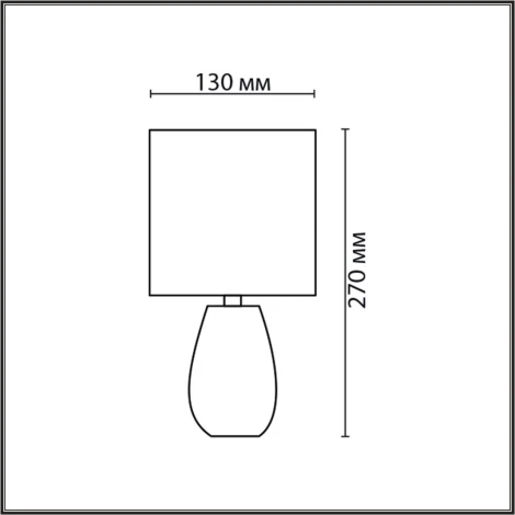 Настольная лампа Lumion Evana 8171/1T коричневый, керамика/текстиль E14 1*40W 220V (выключатель, круглые)